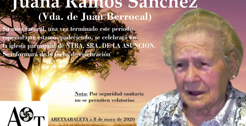Juana Ramos Sánchez